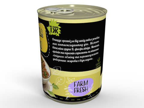 М'ясна Консерва Гречана Каша З Бараниною - Готовий Блюдо до Вживання, Розігрій І Їж