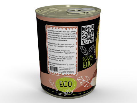 М'ясна Консерва Гречана Каша Гурман З Індичкою І Білими Грибами - Готова Страва, Розігрій І Їж