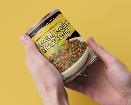 М'ясна Консерва Гречана Каша Гурман З Індичкою І Білими Грибами - Готова Страва, Розігрій І Їж