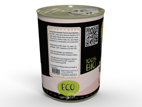 М'ясна Консерва Пшенична Каша Гурман Із Бараниною - Готова Страва До Вживання, Розігрій та Їж