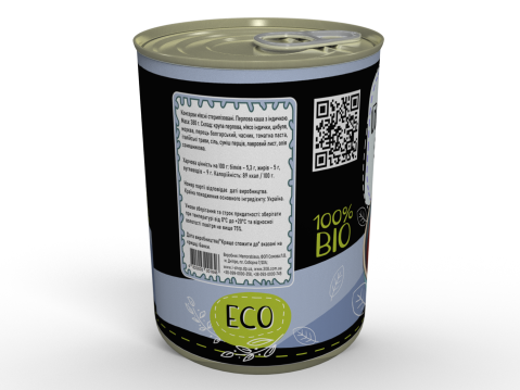 М'ясна Консерва Перлова Каша з Індичкою - Готова Страва До Вживання, Розігрій та Їж