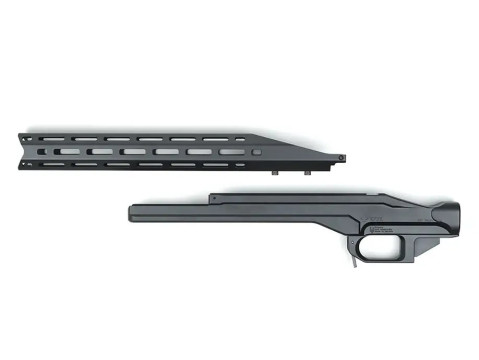 Ложе Для Remington 700 Long Action Комплект Алюмінієвих Цівка Та Ложа Із Трьома Планками Пікатіні