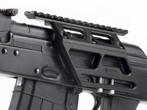 Бічний Кронштейн з Планкою Пікатіні Встановлюється на Ластівчин Хвіст Кронштейн Для Встановлення На Ластівчин Хвіст Кронштейн