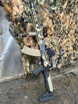 Кріплення "Ластівчин хвіст" для АК та РПК Для Встановлення Бічних Кронштейнів Оптичних і Коліматорних Прицілів