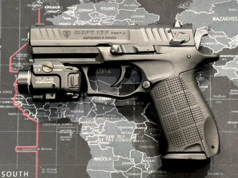 Тактичний Підствольний Ліхтар Streamlight TLR-8 Із Червоним Лазерним Цілевказівником