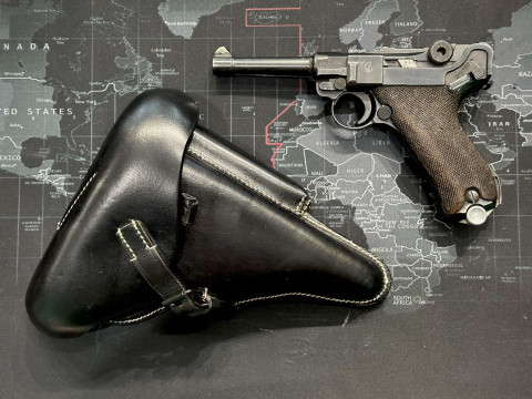 ММГ Luger P.08 Parabellum 1942 Оригінал Массо-Габаритний Макет Деактивований Пістолет Колекційний Екземпляр