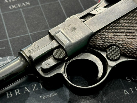 ММГ Luger P.08 Parabellum 1942 Оригінал Массо-Габаритний Макет Деактивований Пістолет Колекційний Екземпляр