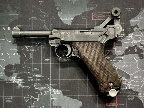 ММГ Luger P.08 Parabellum 1942 Оригінал Массо-Габаритний Макет Деактивований Пістолет Колекційний Екземпляр
