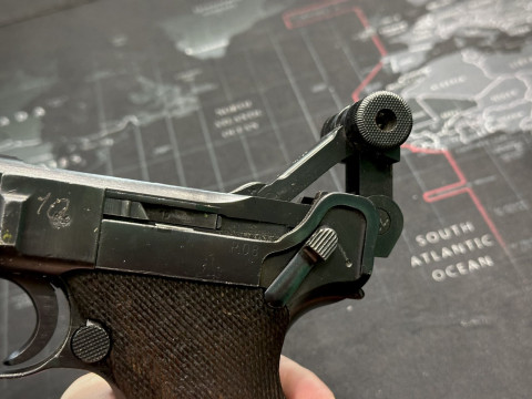 ММГ Luger P.08 Parabellum 1942 Оригінал Массо-Габаритний Макет Деактивований Пістолет Колекційний Екземпляр