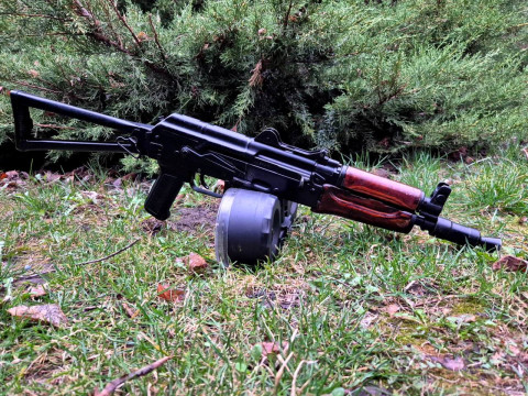 Барабанний магазин на 96 набоїв для АК-74 (5.45×39 мм)