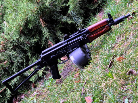 Барабанний магазин на 96 набоїв для АК-74 (5.45×39 мм)