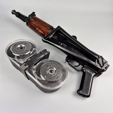 Барабанний магазин на 96 набоїв для АК-74 (5.45×39 мм)