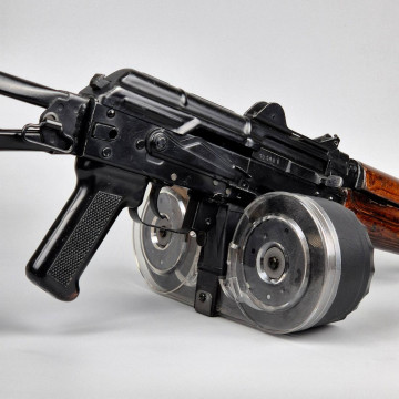 Барабанний магазин на 96 набоїв для АК-74 (5.45×39 мм)