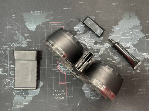 Барабанний магазин на 96 набоїв для АК-74 (5.45×39 мм)