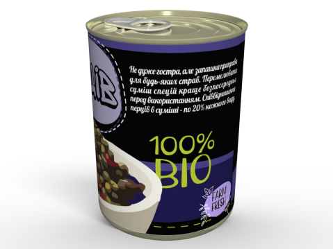 Консерва Приправа Суміш 5 Перців Горошком - Для Ароматного, Пряного Смаку Ваших Страв