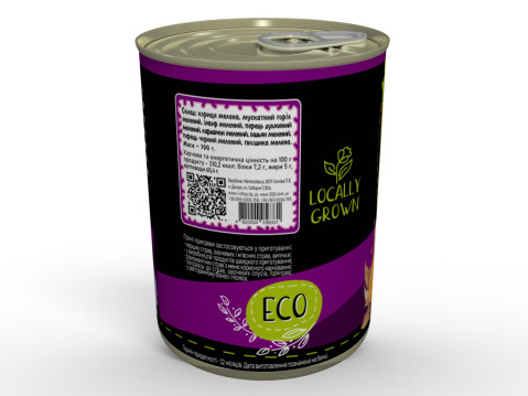 Консерва Кондитерська Приправа Сухі Духи - Запашні Мелені Спеції Для Випічки Та Десертів