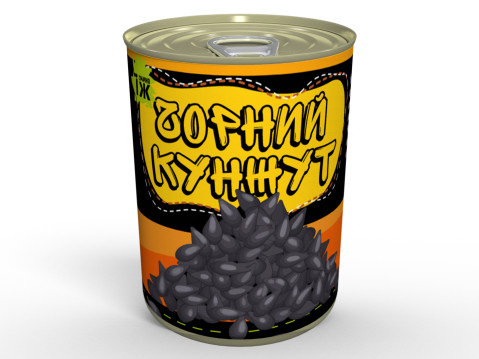 Консерва Насіння Чорного Кунжуту - Додай Своїм Стравам Особливого Смаку