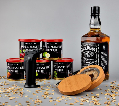 Набор для копчения коктейлей Виски Коптильня для напитков SMOK MASTER