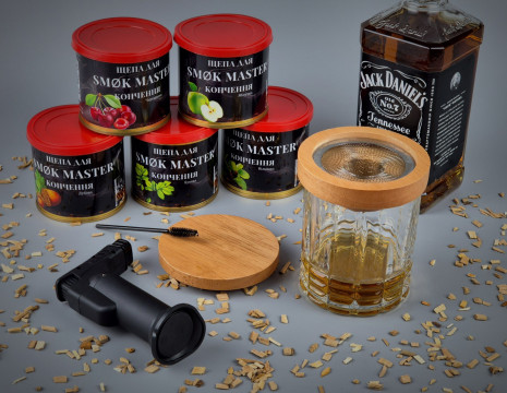Набор для копчения коктейлей Виски Коптильня для напитков SMOK MASTER