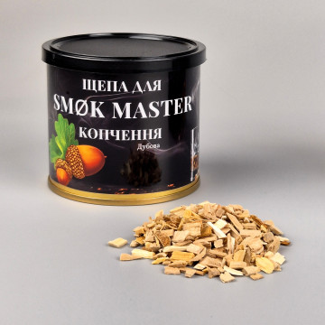 Набор ароматической щепы для копчения SMØK MASTER (5 вкусов) — Черешня, Ольха, Яблоня, Бук, Дуб