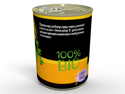 Консерва Сушена Селера Зелена - Сушені та Подрібнені Листя Та Стовбури Селери