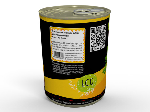 Консерва Сушена Селера Зелена - Сушені та Подрібнені Листя Та Стовбури Селери