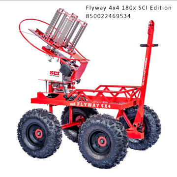 Метательная машинка для стендовой стрельбы по тарелкам на тележке Flyway 4x4 180x - SCI Edition