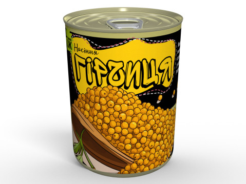 Консерва Насіння Білої Гірчиці - Ідеально для Маринадів, Соусів та Страв з Картоплі