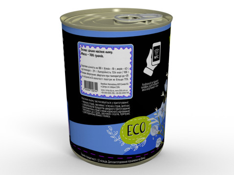 Консерва Насіння Льону - Для Випічки, Смузі Та Дієтичних Страв