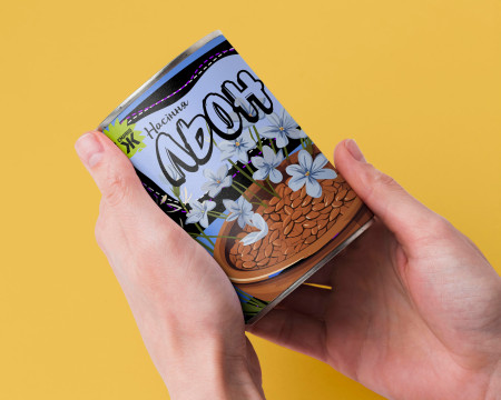 Консерва Насіння Льону - Для Випічки, Смузі Та Дієтичних Страв