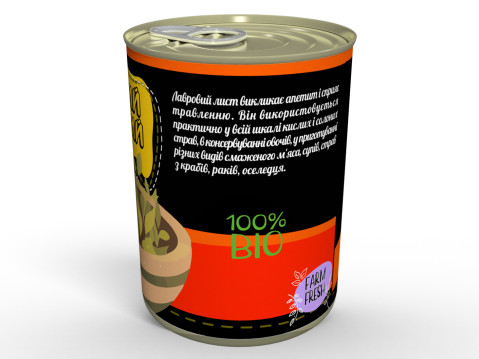 Консерва Мелений Лавровий Лист - Смакова Приправа, Яка точно не попадеться у борщі!