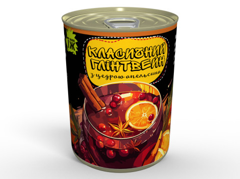 Консерва Класичний Глінтвейн З Цедрою Апельсина