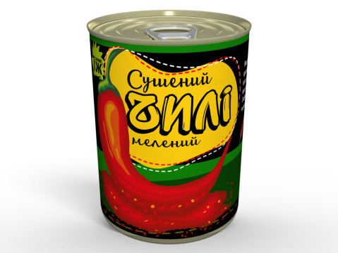 Консерва Червоний Перець Чилі Мелений
