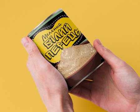 Консерва Мелений Білий Перець - Смакова Приправа Для Їжі та Напоїв