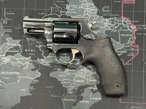 Револьвер Травматический Вий 13 Черный Хром Резиновая Рукоять 9 мм