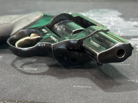 Револьвер Травматический Вий 13 Черный Хром Резиновая Рукоять 9 мм