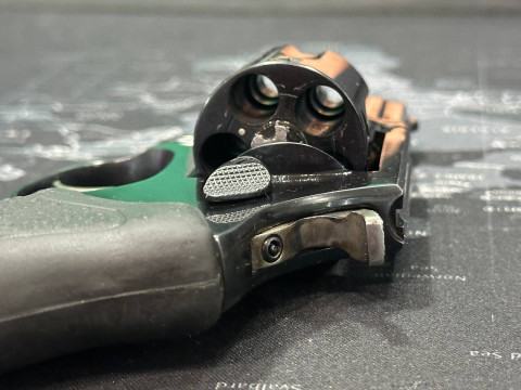 Револьвер Травматический Вий 13 Черный Хром Резиновая Рукоять 9 мм