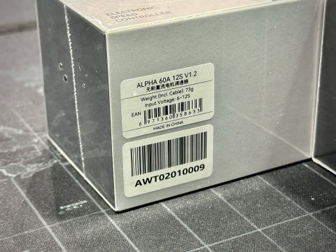 ALPHA 60A 12S V1.2 Multi-Rotor Drone FOC ESC T-Motor