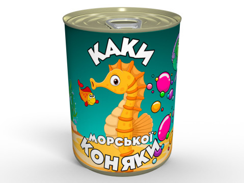 Консервовані Каки Морської Коняки - Смачний Подарунок Із Гумором