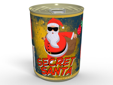 Консервированный Подарок От Тайного Санты - Подарок Тайного Санты - Подарок Тому, Кому Не Знаешь Что Подарить