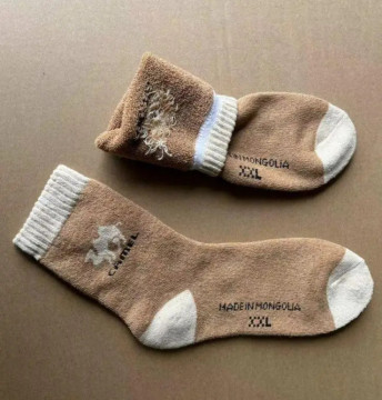 Консервированные Новогодние Носки Из Верблюжьей Шерсти - Уютный Подарок На Зимние Праздники