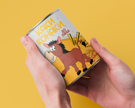 Консервовані Каки Коняки До Пива - Солоний Подарунок Із Гумором