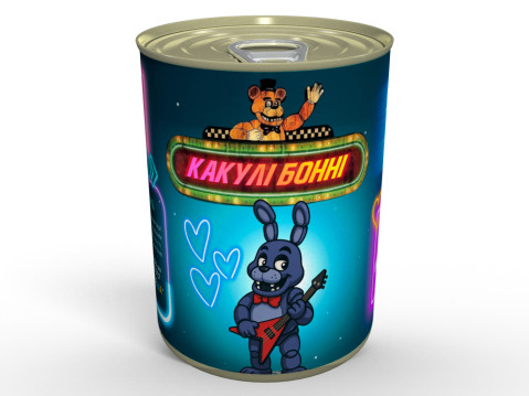 Консервовані Какулі Бонні - Какулі Аніматроніка, Подарунок-Сюрприз Для Фаната Фнаф