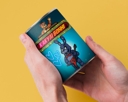 Консервовані Какулі Бонні - Какулі Аніматроніка, Подарунок-Сюрприз Для Фаната Фнаф