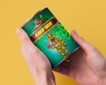 Консервовані Каки Чіки - Какулі Аніматроніка, Подарок-сюрприз для фаната Фнаф