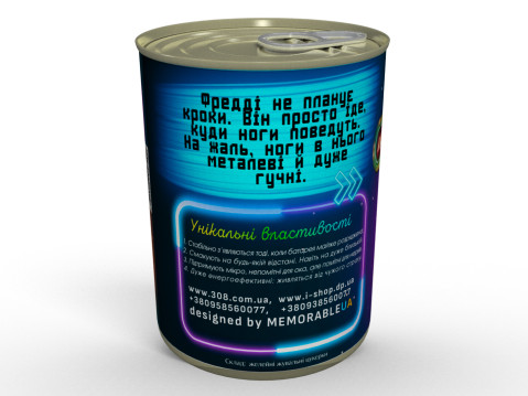 Консервовані Каки Фредді Фазбера - Какулі Аніматроніка, Подарунок-Сюрприз Для Фаната Фнаф