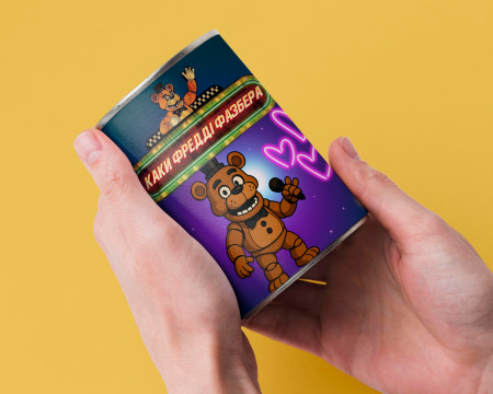 Консервовані Каки Фредді Фазбера - Какулі Аніматроніка, Подарунок-Сюрприз Для Фаната Фнаф