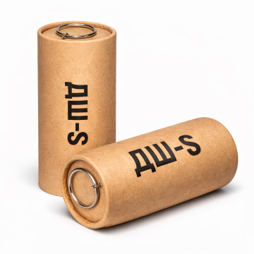 Димова шашка ДШ-S, час димовиділення: 70 секунд, колір диму: білий