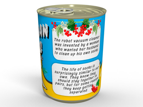 Canned Ukrainian Socks - Brave Edition