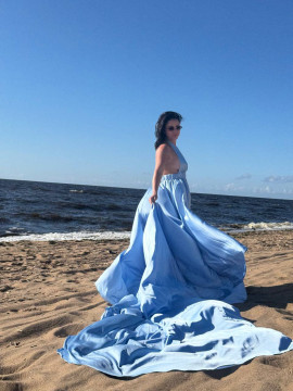Платье для Фотосессий - Летящее Платье Для Красивых Фото, Размер Универсальный